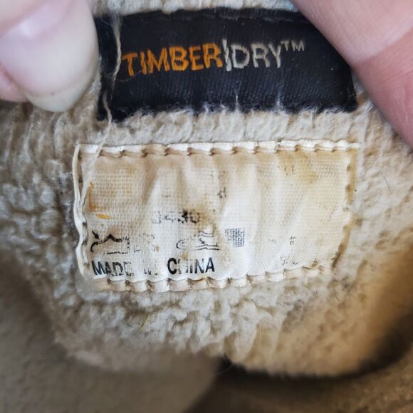 Timberland Knee High Sz 9 Earthkeepers Lace Up Lineman Boot Tall Nubuck Suede - Picture 11 of 13